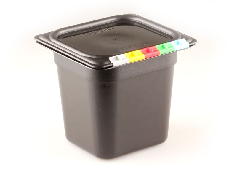 Купить Гастроемкость 1/6 422102113 (176х162мм, h 150мм, черн)