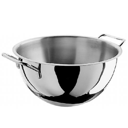 Купить Миска полусферическая 12л d34см h20см, с ручками, нерж.сталь 50903934