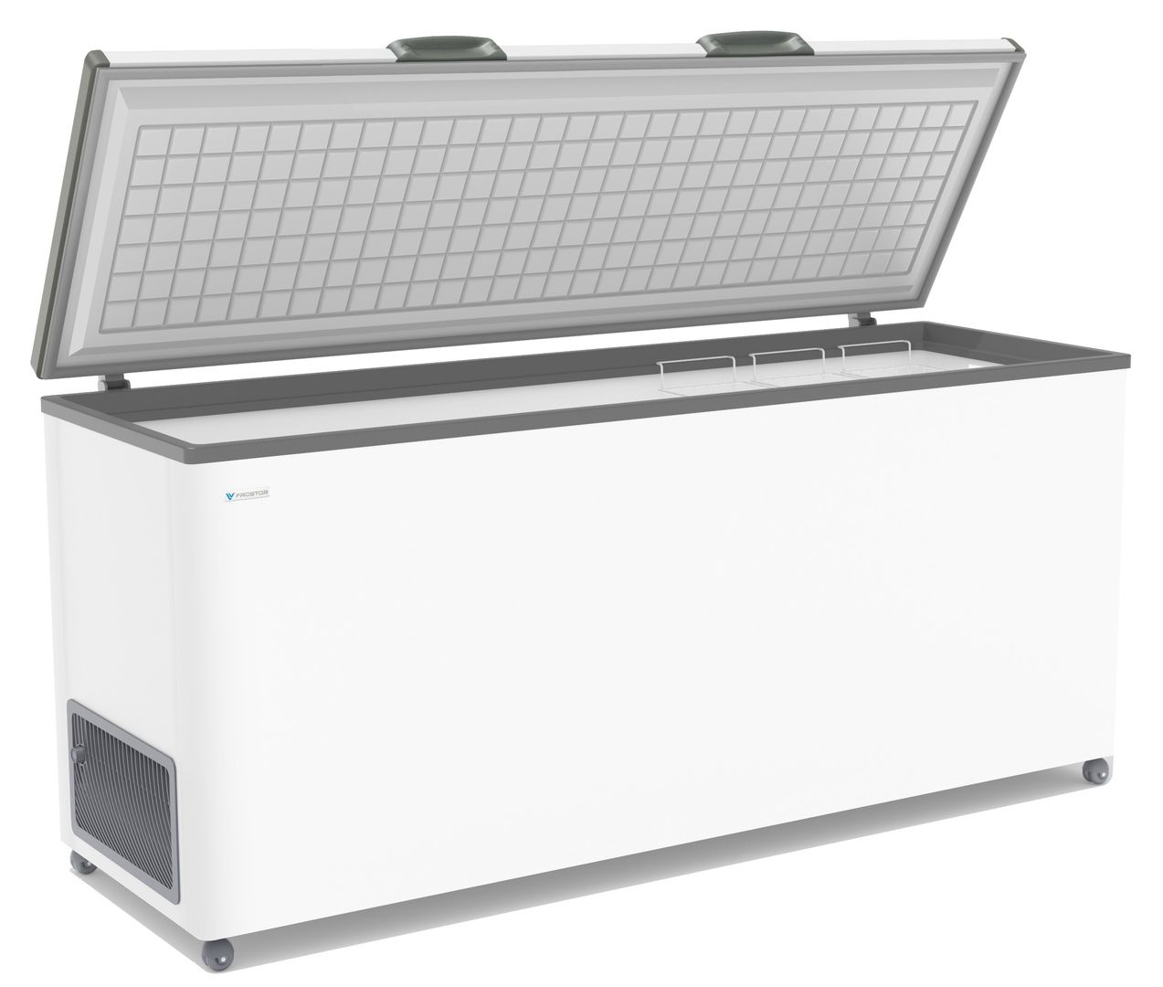 Купить ЛАРЬ МОРОЗИЛЬНЫЙ FROSTOR F 700 S БЕЛЫЙ (СЕРАЯ РАМКА) STANDART (ПРОПАН)