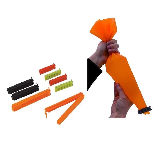 Купить Набор зажимов для пакетов 8шт. (6, 11 и 14см), п/п 4336.00