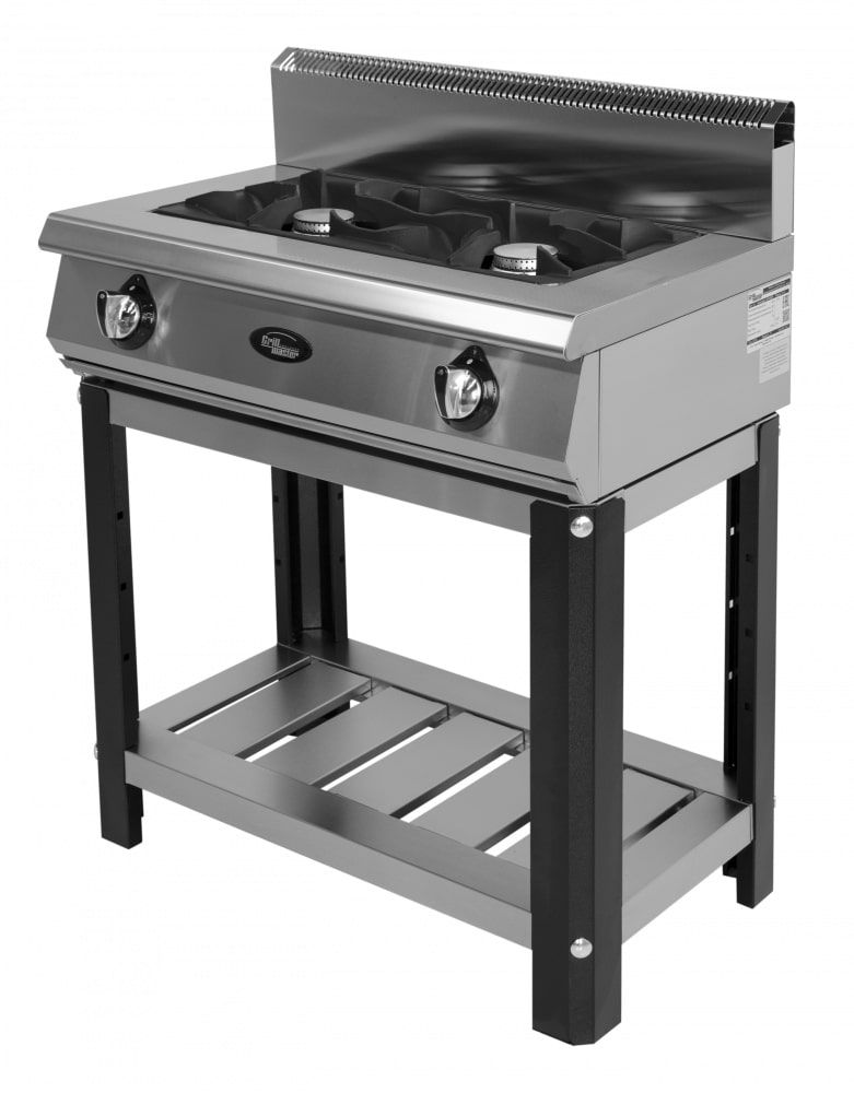 Купить ПЛИТА 2 КОНФ. GRILL MASTER Ф2ЖТЛПГ ГАЗ 50014