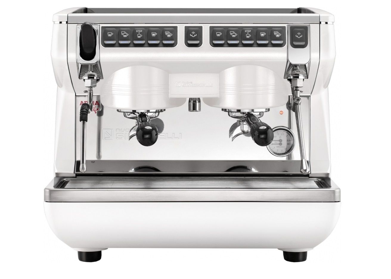 Купить КОФЕМАШИНА APPIA LIFE COMPACT 2GR V/ БЕЛЫЙ+ЭКОНОМАЙЗЕР+ВЫСОКАЯ ГРУППА 1Ф 167630