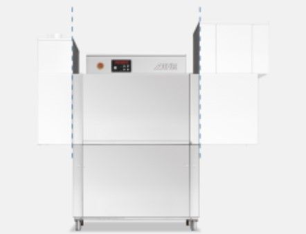 Купить МАШИНА ПОСУДОМОЕЧНАЯ DIHR RX 101 E SX+DR24+DDE