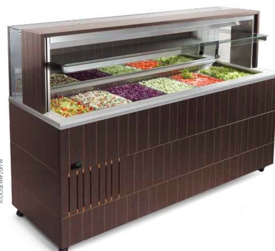 Купить СТОЛ ШВЕД.ОХЛАЖД.ПРИСТЕН ENOFRIGO DOGE WALL PRF 1000 ВЕНГЕ