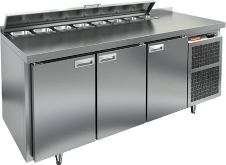 Купить СТОЛ ДЛЯ САЛАТОВ HICOLD SL2-111GN С КРЫШК.