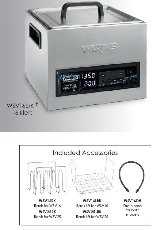 Купить ТЕРМОСТАТ ВАННА WARING WSV16E