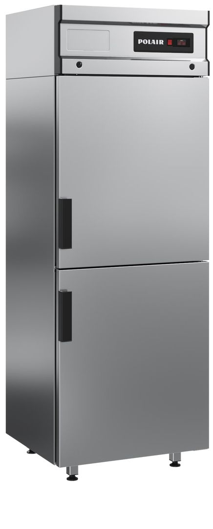 Купить ШКАФ МОРОЗ. С ГЛУХИМИ ДВЕРЬМИ POLAIR SMART DOOR CB107HD-G (НЕРЖ) 1005116d