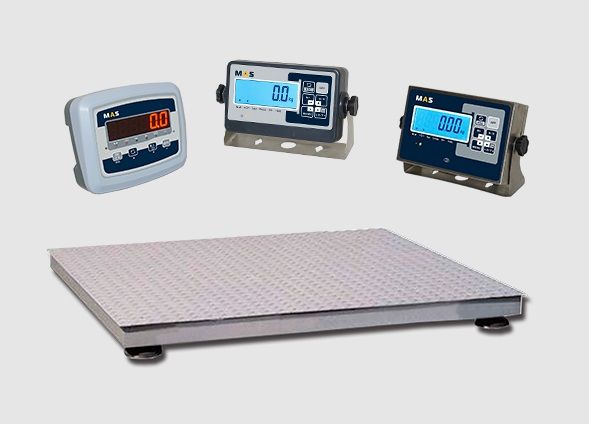 Купить ВЕСЫ ПЛАТФОРМЕННЫЕ MAS PM4PЕ-0.6 1010 (с индикатором на стойке) RS-232