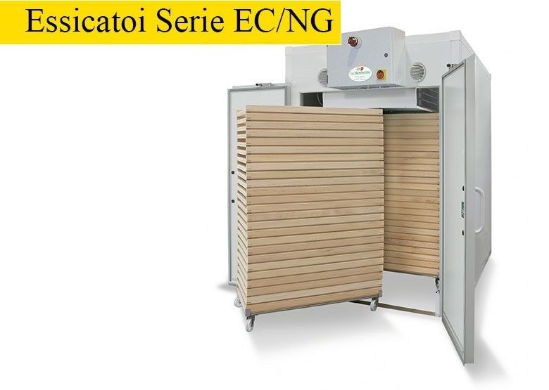 Купить ШКАФ СУШИЛЬНЫЙ LA MONFERRINA EC200/NG С ВОСЬМЬЮ ТЕЛЕЖКАМИ И 200 ПОДДОНАМИ