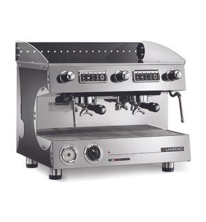 Купить Кофемашина Sanremo Capri SED DLX (автомат) 2 гр. чёрная