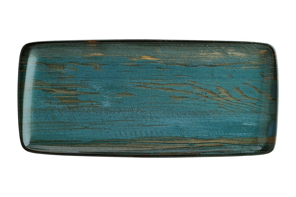 Купить Bonna Madera Mint Envisio Прямоугольное блюдо MDRMT MOV 35 DT (34x16 см, цвет мятного дерева)