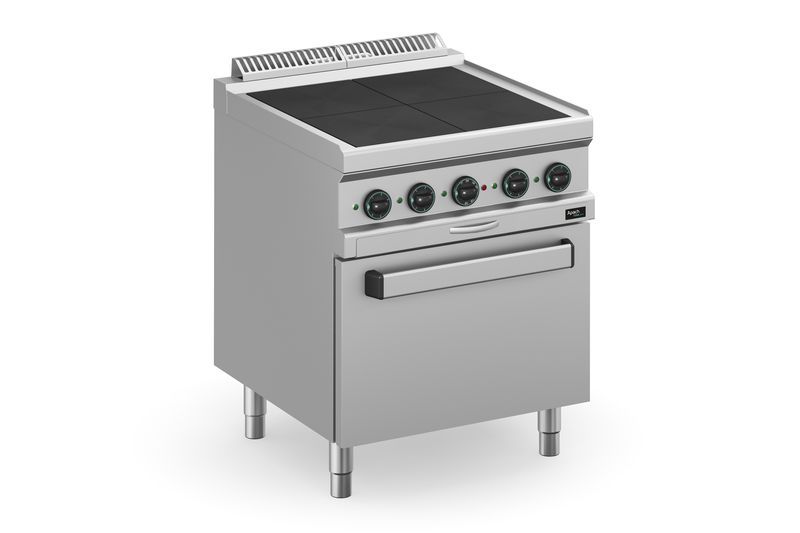 Купить ПЛИТА 4 КОНФОРОЧН.700 СЕР. APACH APRE-77QFEK/PL