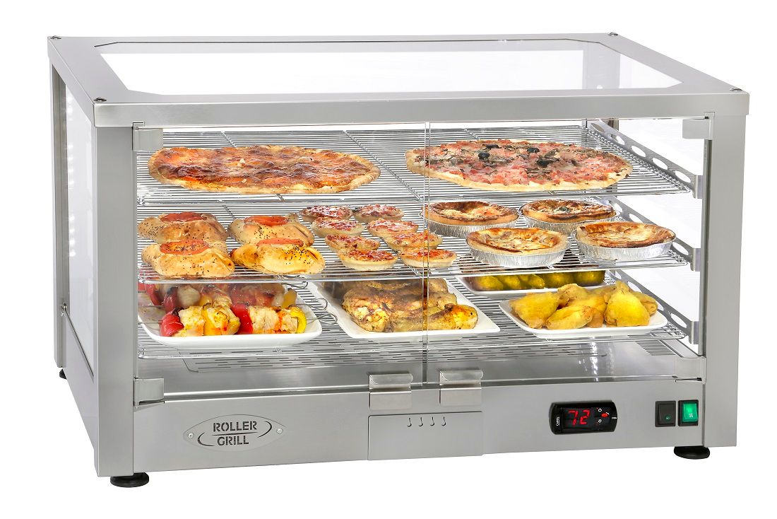 Купить ВИТРИНА ТЕПЛОВАЯ ROLLER GRILL WD 780 S НЕРЖ.