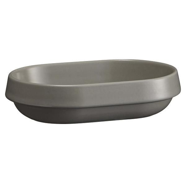 Купить Салатник керамический овальный 0,65л 20,5х14см h5см, серия Welcome, цвет серый 320712