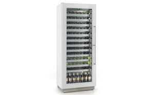 Купить ШКАФ ВИННЫЙ СТАТ. MIAMI RF 12 DR A1MIAMIDR/410 БЕЛЫЙ ПОЛУГЛЯНЕЦ/ВЫСТ
