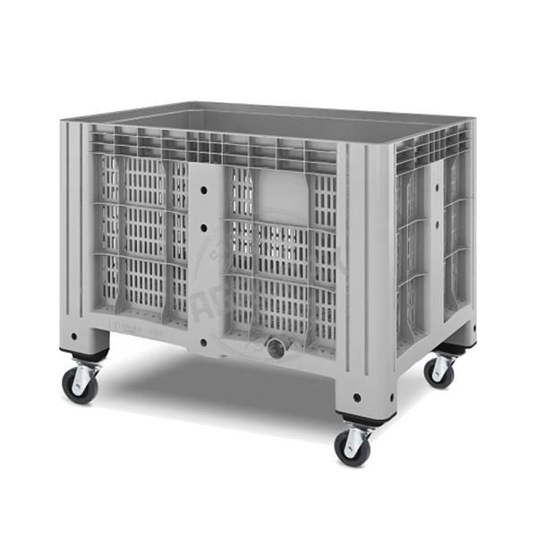 Купить Контейнер для овощей 470л IBOX, 120х80см h80см, п/э высокой плотности, цвет серый 11.602.91.PE.C13