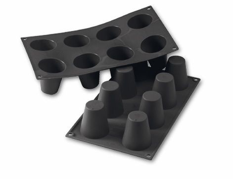 Купить Форма силик. д/зам. и вып. "Конус" d55мм h60мм, 8 ячеек 30SF021N