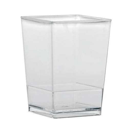 Купить Набор емкостей для десерта 60мл 40х40мм h55мм, 100шт., пластик, цвет прозрачный PMOCU001