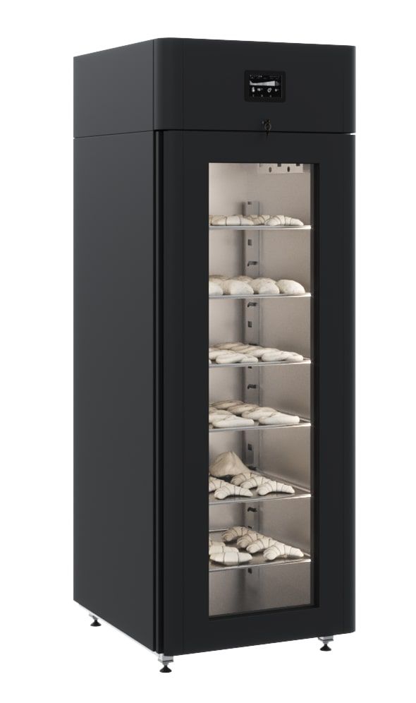 Купить ШКАФ ХОЛОД.СО СТЕКЛЯННОЙ.ДВЕРЬЮ POLAIR CS107 BAKERY BR BLACK (ТИП 1 С ДИСПЛЕЕМ 5) 1001234d