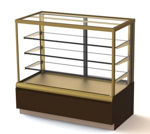 Купить ВИТРИНА КОНДИТЕРСКАЯ KC70 VM 0,9-1 0102-0109 (ВХСВ-0,9Д CARBOMA CUBE) КОРИЧ.-ЗОЛОТОЙ 1801933p