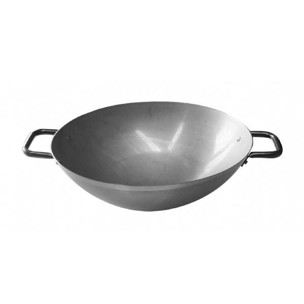 Купить Сковорода "Wok" d 36см h11,9см 7,1л, с двумя ручками, белая сталь, серия Excalibur 36109M36