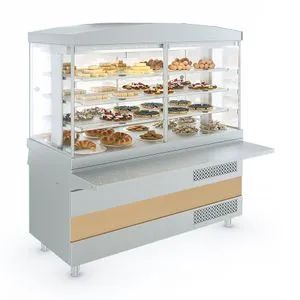 Витрины холодильные для линии раздачи купить в restastore