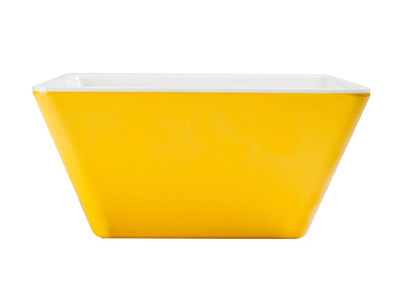 Купить M.Pujadas, S.A. Салатник 22202AM (квадратный, 18х18 см, h 8.5 см, желтый)