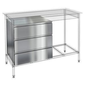 Купить НКЯ-3/7 компл. из 3-х ящиков в сборе к столам глуб.700мм, HICOLD RUS