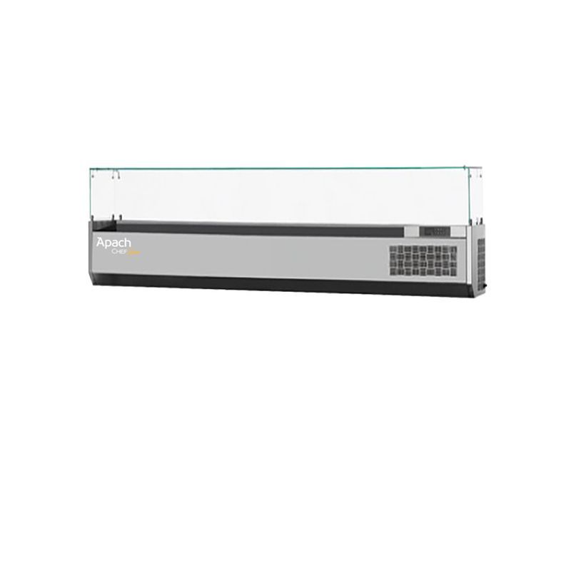Купить ВИТРИНА ХОЛОДИЛЬНАЯ СО СТЕКЛОМ APACH CHEF LINE LDR14032GR Б/АГРЕГАТА