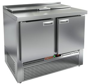 Купить SLE1-11GN (1/3) стол для салатов  охл.(+2+10), 2 двери, 1000х700х850мм, ниж.распол.агрегата