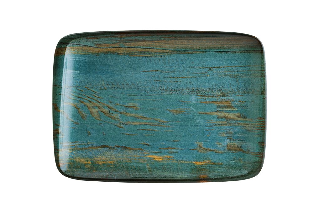 Купить Bonna Madera Mint Envisio Прямоугольное блюдо MDRMT MOV 26 DT (23x16 см, цвет мятного дерева)