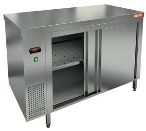 Купить TS 18 GN O (1800x700x850) тепловой стол-купе островной, HICOLD RUS