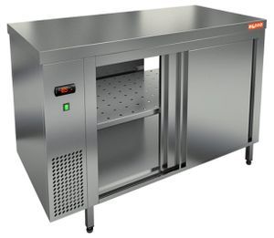 Купить TS T 10 GN O (1000x700x850) тепловой стол-купе сквозной островной, HICOLD RUS