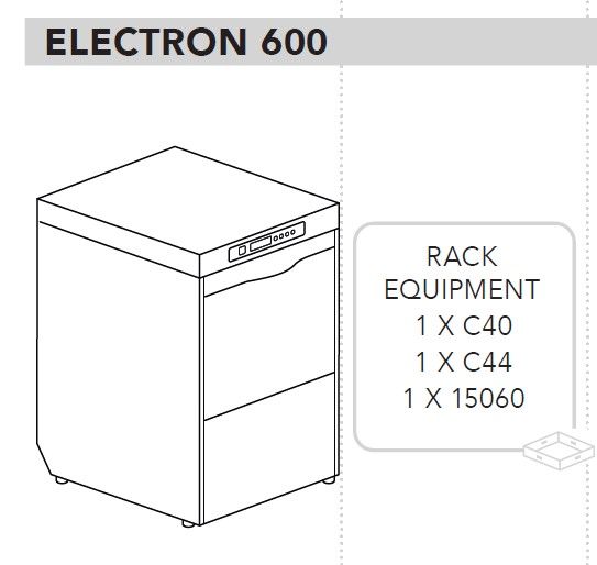 Купить МАШИНА ПОСУДОМОЕЧНАЯ DIHR ELECTRON 600+PS