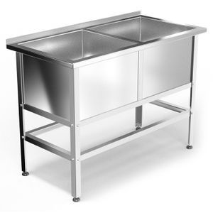 Купить Ванна моечная GPsteel ВМБ-2/530-с