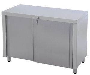 Купить Стол технологический Атеси СТ-С-1500.700-02-К (СТ-2/1500/700) купе