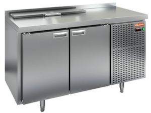 Купить SL1-11GN (1/3) стол для салатов охл.(+2+10), 2 двери, 1390х700х850мм, HICOLD RUS