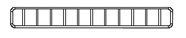 Купить T-DS 0100031-61_Разделитель для полок   H=85   G=310