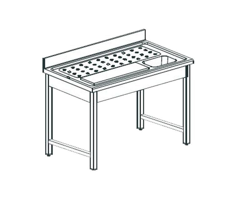 Купить СТОЛ РАЗДЕЛОЧНЫЙ ДЛЯ МЯСА APACH CHEF LINE LTPM167