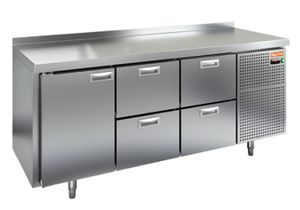 Купить GN 122/TN стол охл.(-2+10), 1 дверь, 4 ящика, 1835х700х850мм, HICOLD RUS