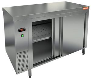 Купить TS 14 GN O (1400x700x850) тепловой стол-купе островной, HICOLD RUS