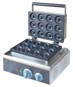 Купить ВАФЕЛЬНИЦА ДЛЯ ПОНЧИКОВ HURAKAN HKN-GES12D