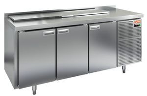 Купить SL2-111GN (1/6) стол для салатов охл.(+2+10), 3 двери, 1835х700х850мм, HICOLD RUS