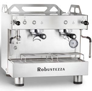 Купить КОФЕМАШИНА ПОЛУАВТОМАТ ROBUSTEZZA BZO2MMIXIL COMPACT СТАЛЬ+ВЫСОК ГРУП+ЭКОНОМАЙЗ+ПОДСВЕТ МУЛЬТИФАЗНАЯ