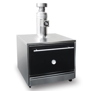 Купить Печь CHO 45S Inox на древесном топливе со сплошной дверью VORTMAX 2017 г.в.