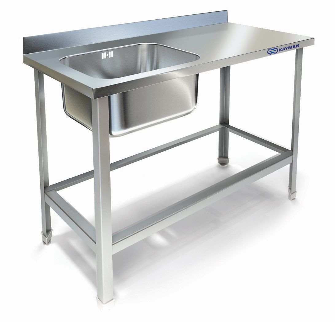 Купить ВАННА МОЕЧНАЯ ЦЕЛЬНОТЯНУТАЯ KAYMAN ВМЦ-314/126 Л