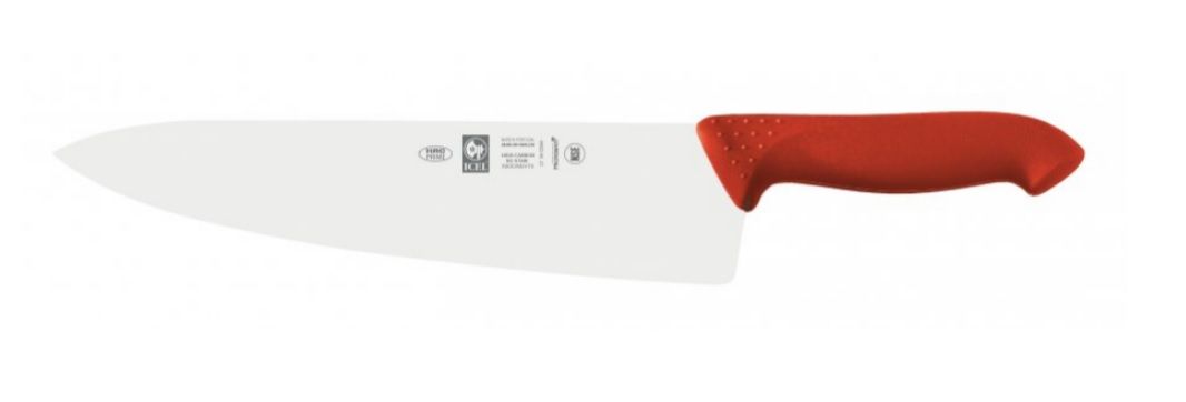 Купить Нож поварской "Шеф" 25см, красный HORECA PRIME 28400.HR10000.250