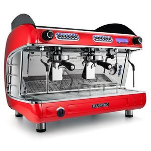 Купить Кофемашина Sanremo Verona SED (автомат) 2 высокие гр. красная