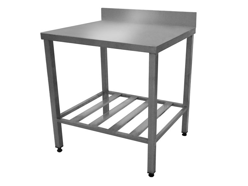 Купить Стол с решетчатой полкой т.м. EKSI СТр-1000х600х860 Б (с бортом)