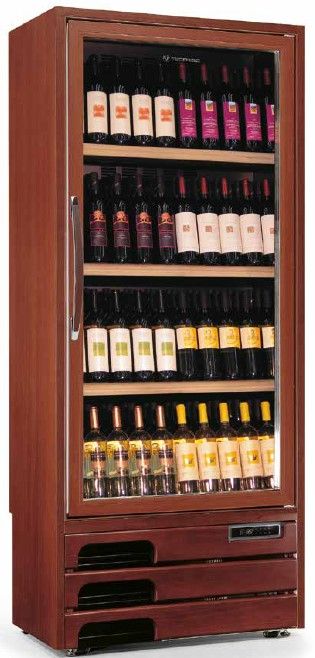 Купить ШКАФ ВИННЫЙ ДЕРЕВ.  ENOPRESTIGE 300 1TV ТЕМН.ОРЕХ